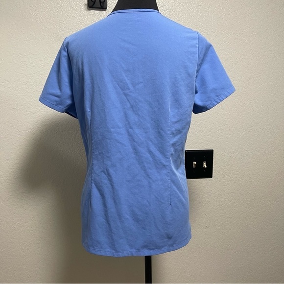 Figs Technical Collection Casma 3 pocket  Scrub Top Size Small - Picture 6 of 7